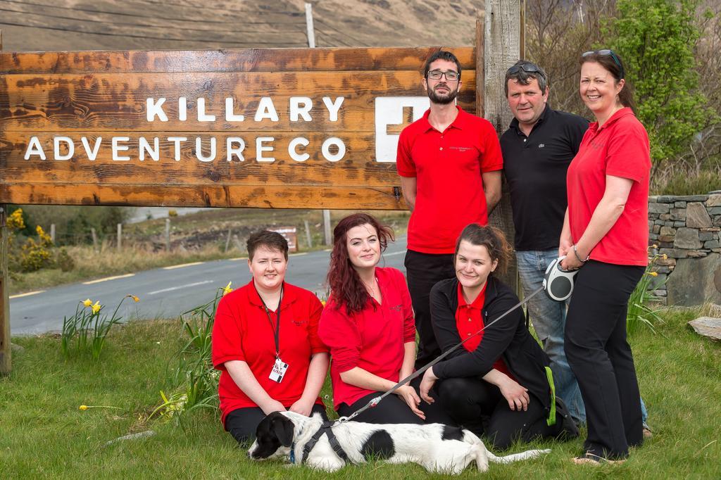 Killary Adventure Centre Hotel Leenaun Exterior foto